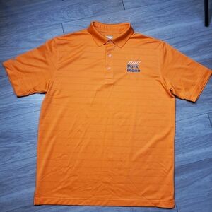 Callaway Opti Dri Performance Polo Mens Medium Bright Orange Park Place